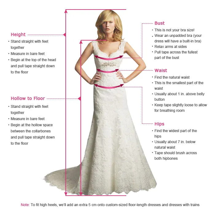 A-Line Spaghetti Straps Floor-Length White Printed Prom Dress with Pleats LR40