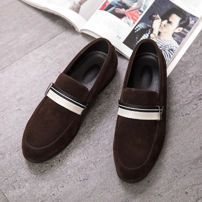Angelo Ricci™ American Style Suede Trendy Loafers