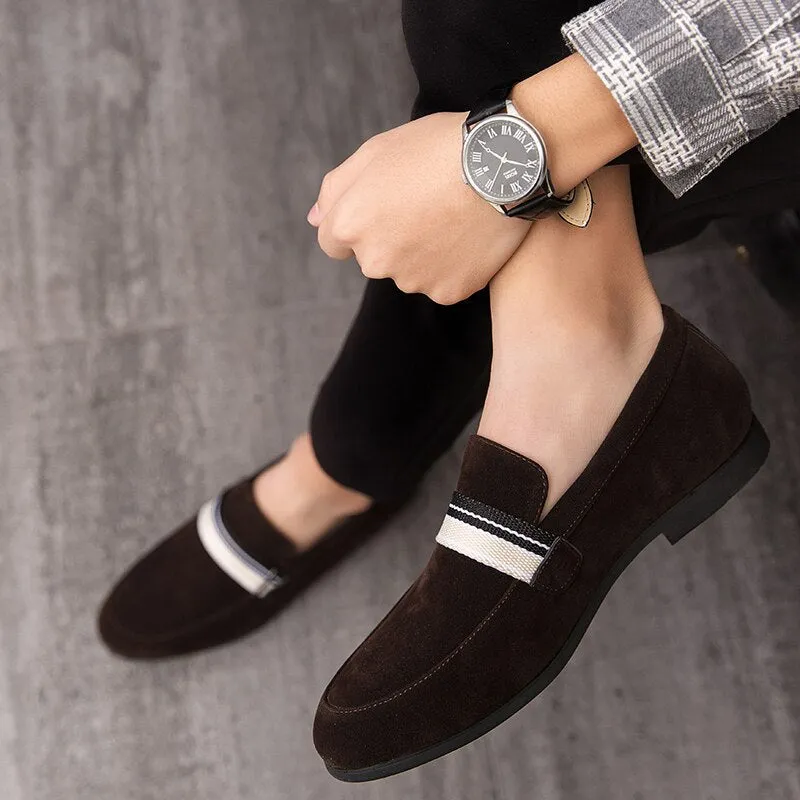 Angelo Ricci™ American Style Suede Trendy Loafers