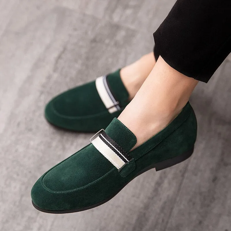 Angelo Ricci™ American Style Suede Trendy Loafers