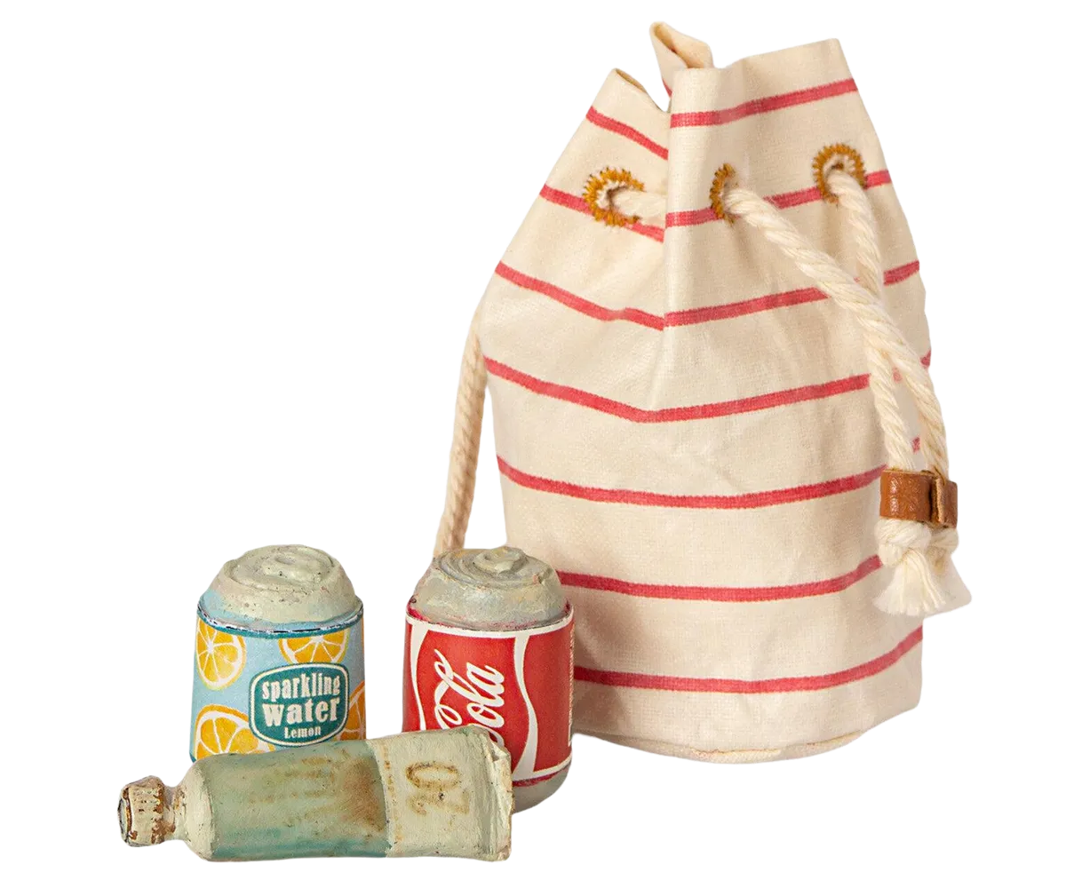 Bag w/ Beach Essentials