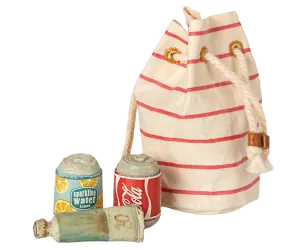 Bag w/ Beach Essentials