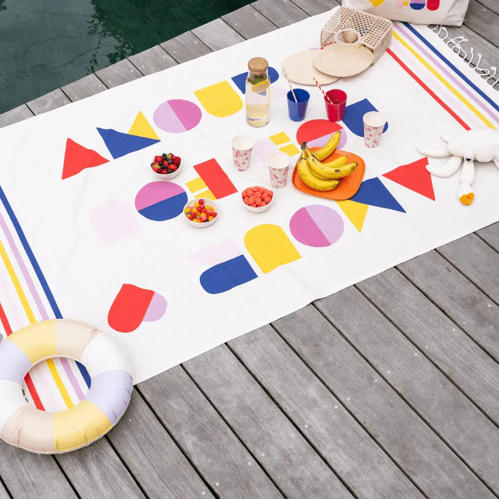 Beach Towel "Amour Fou" - مستلزمات