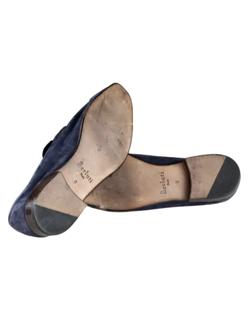 BERLUTI Suede Dress Loafers