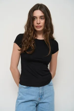 Black Slim Fit T-Shirt