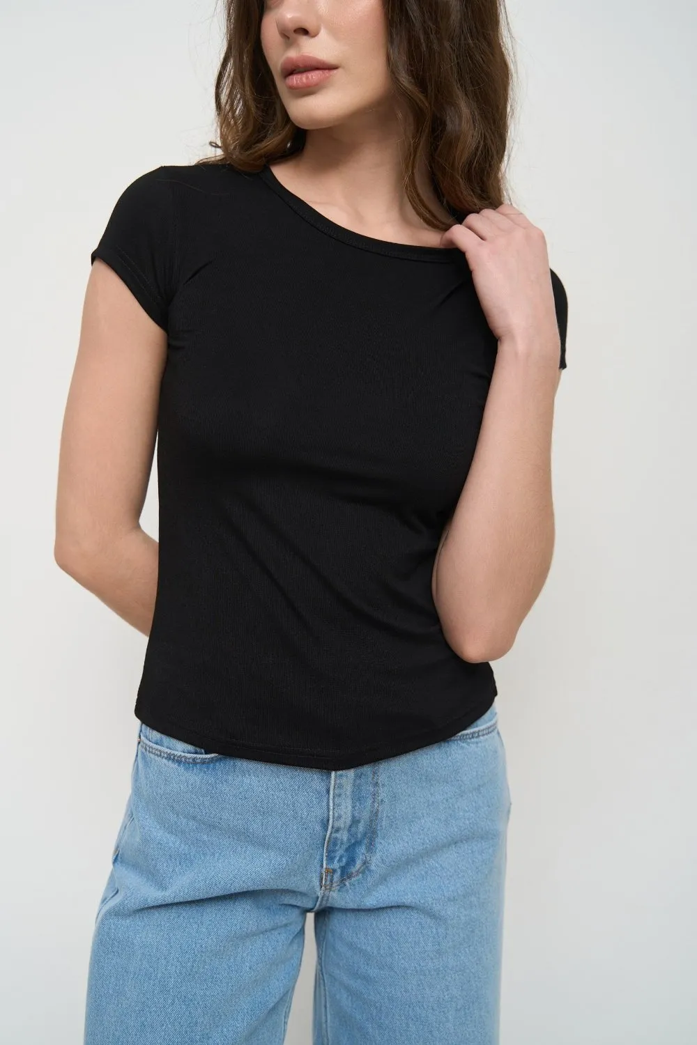 Black Slim Fit T-Shirt