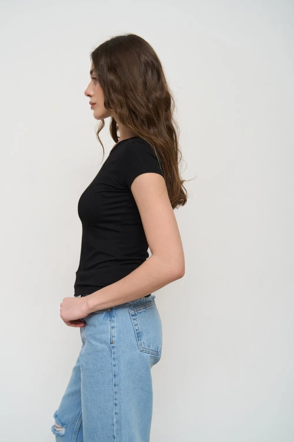 Black Slim Fit T-Shirt