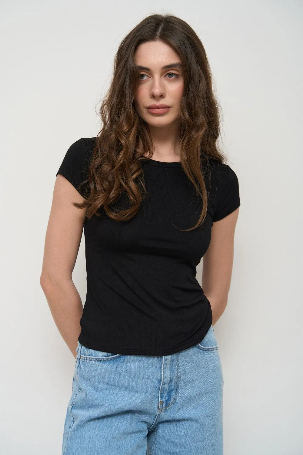 Black Slim Fit T-Shirt