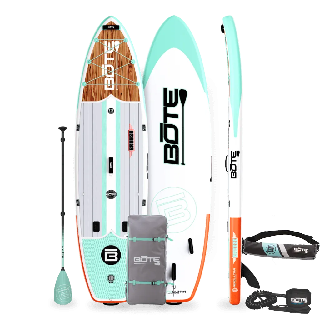 Breeze Aero 11'6" Classic Mangrove Inflatable Paddle Board Essentials Package
