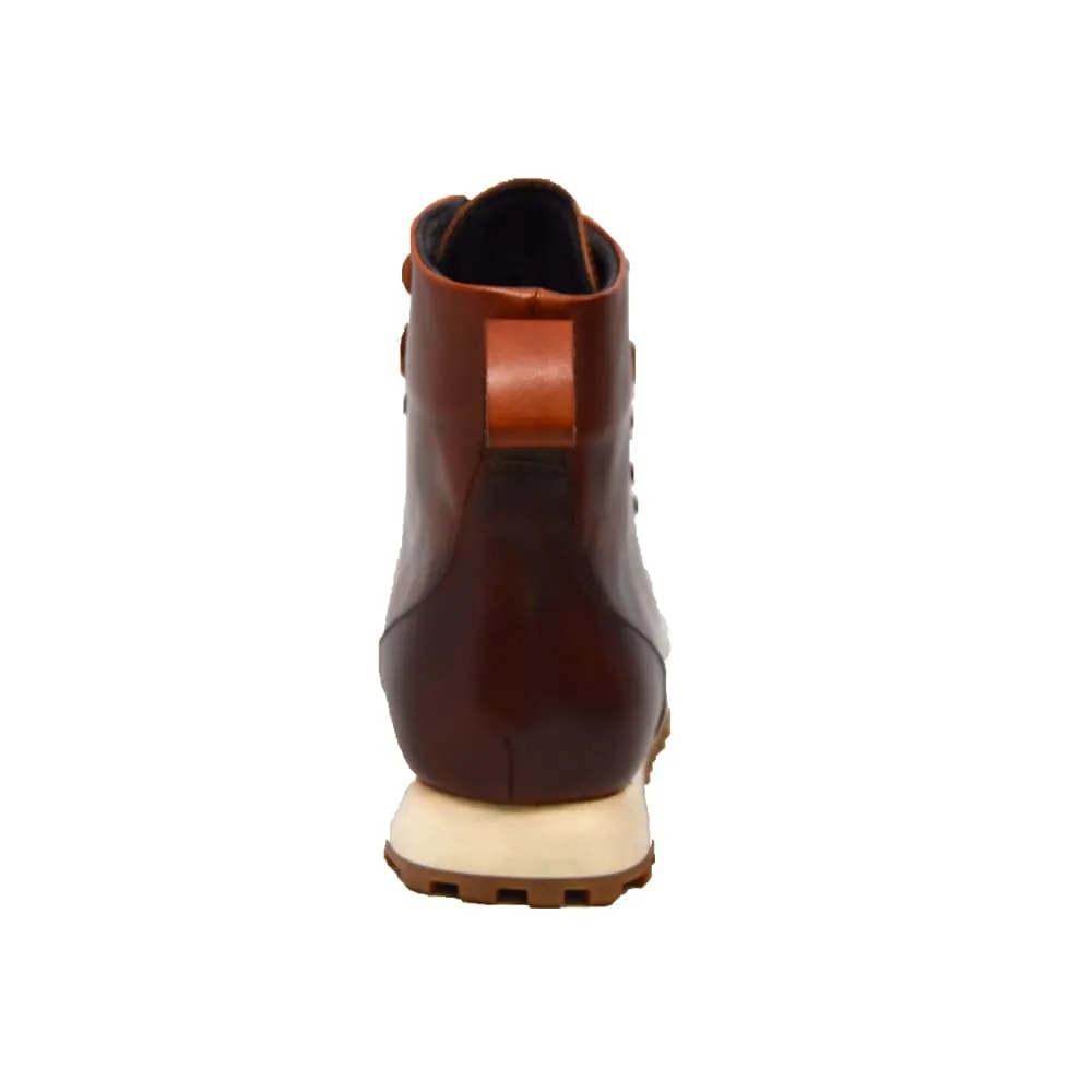 British Walkers Alpine Gt Men's Leather and Suede High Top Hiking Boots