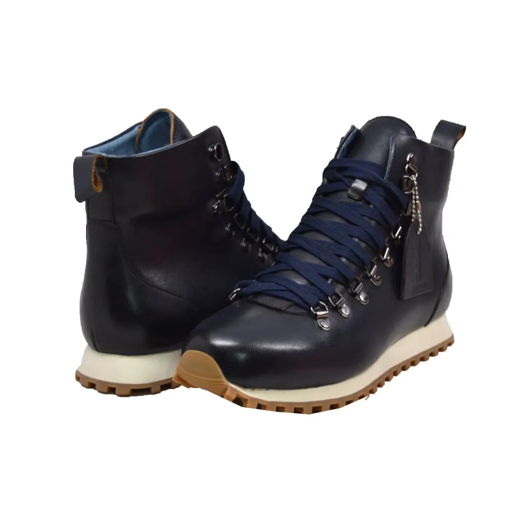British Walkers Alpine Gt Men's Leather and Suede High Top Hiking Boots