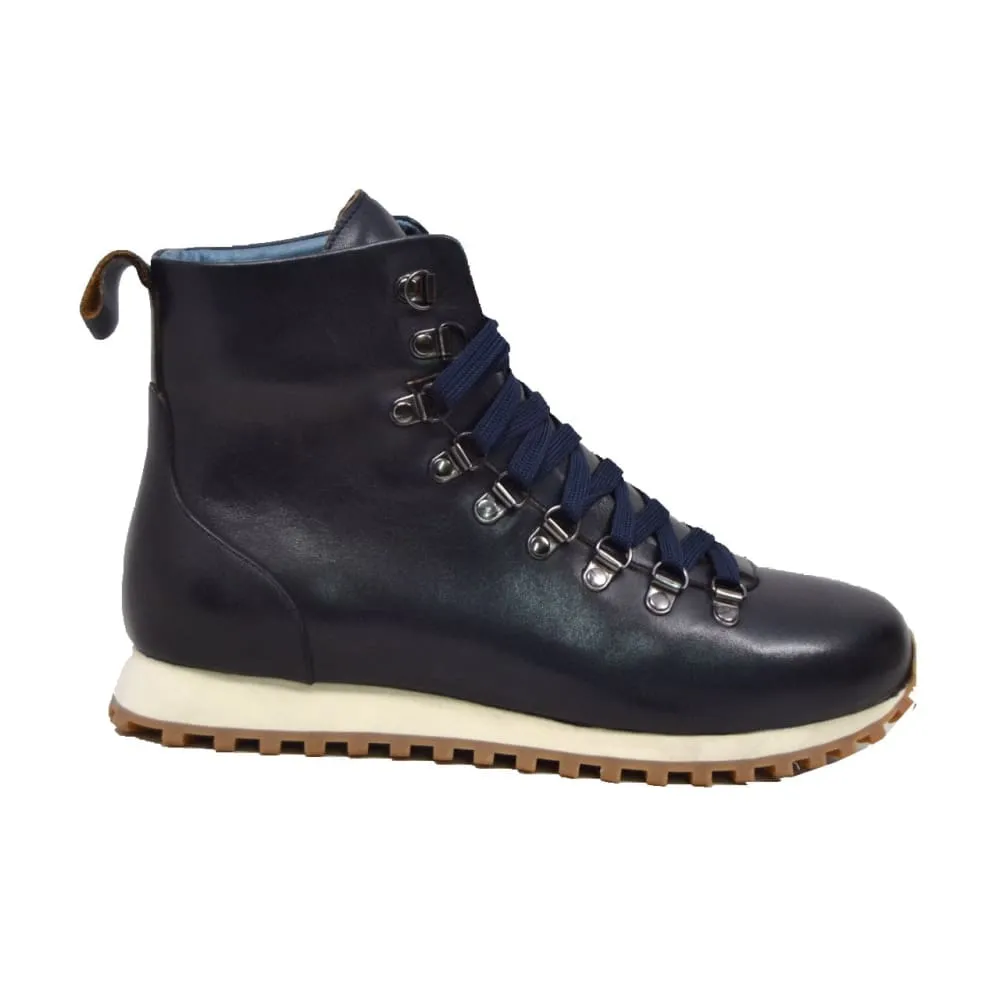British Walkers Alpine Gt Men's Leather and Suede High Top Hiking Boots
