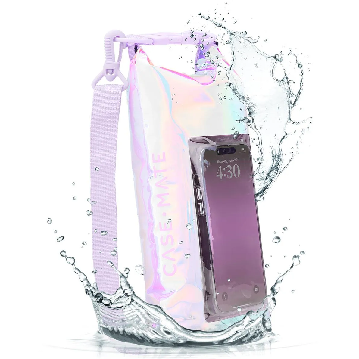 Case-Mate Waterproof 2L Phone Dry Bag (Soap Bubble)