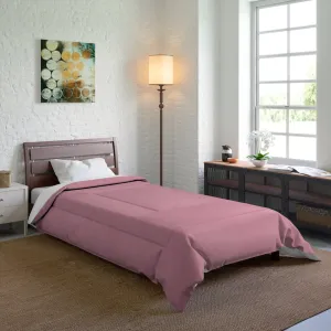 Cozy Blush Pink Comforter for a Serene Bedroom Retreat