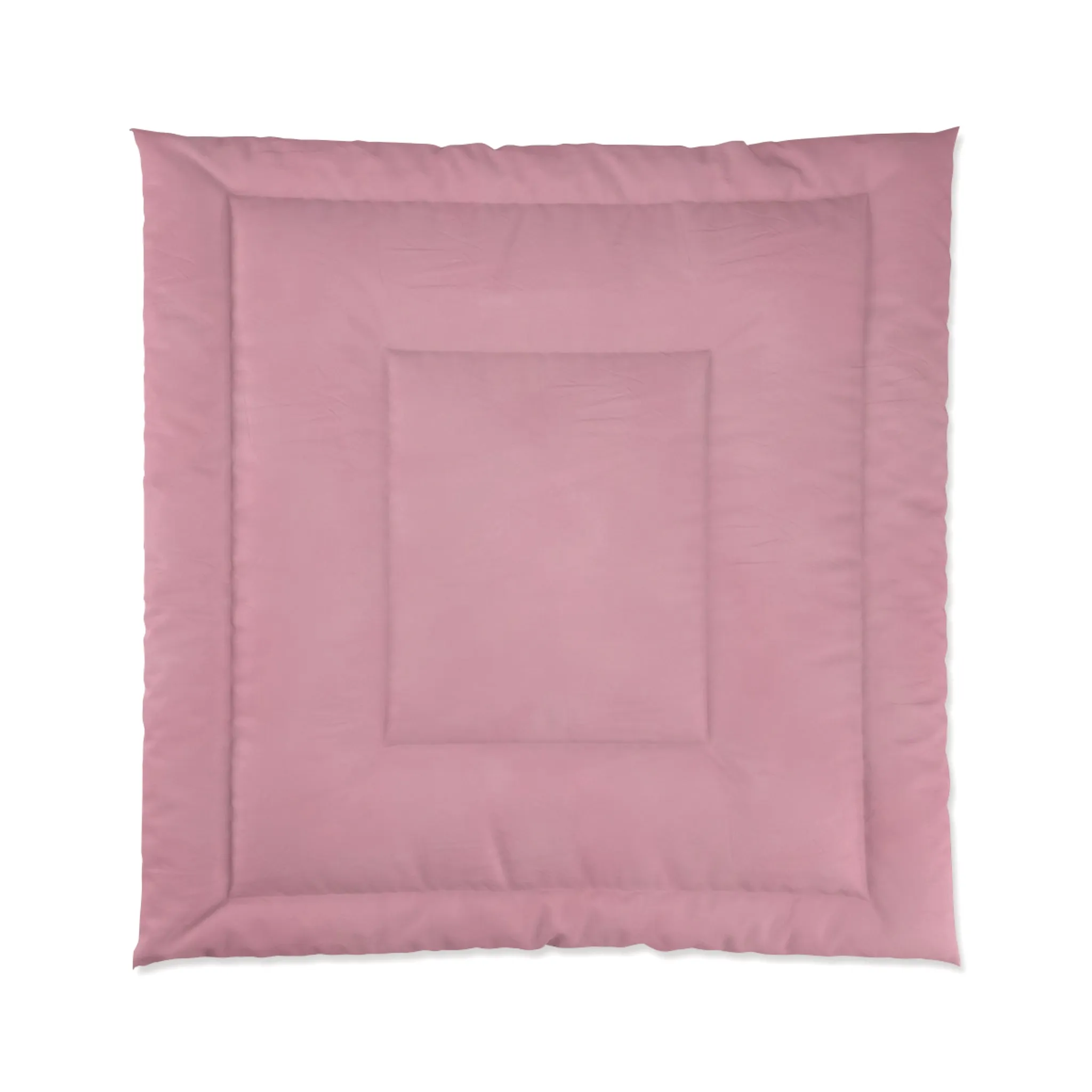 Cozy Blush Pink Comforter for a Serene Bedroom Retreat