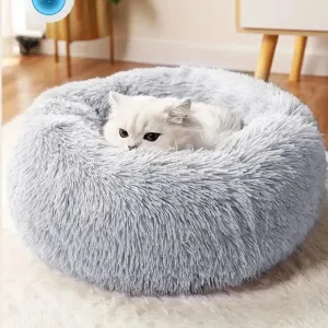 Cozy Plush Cat Bed