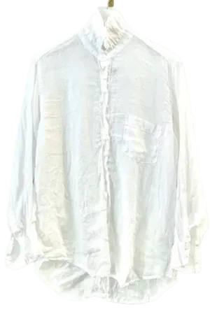 CP Shades Jack Linen Shirt White