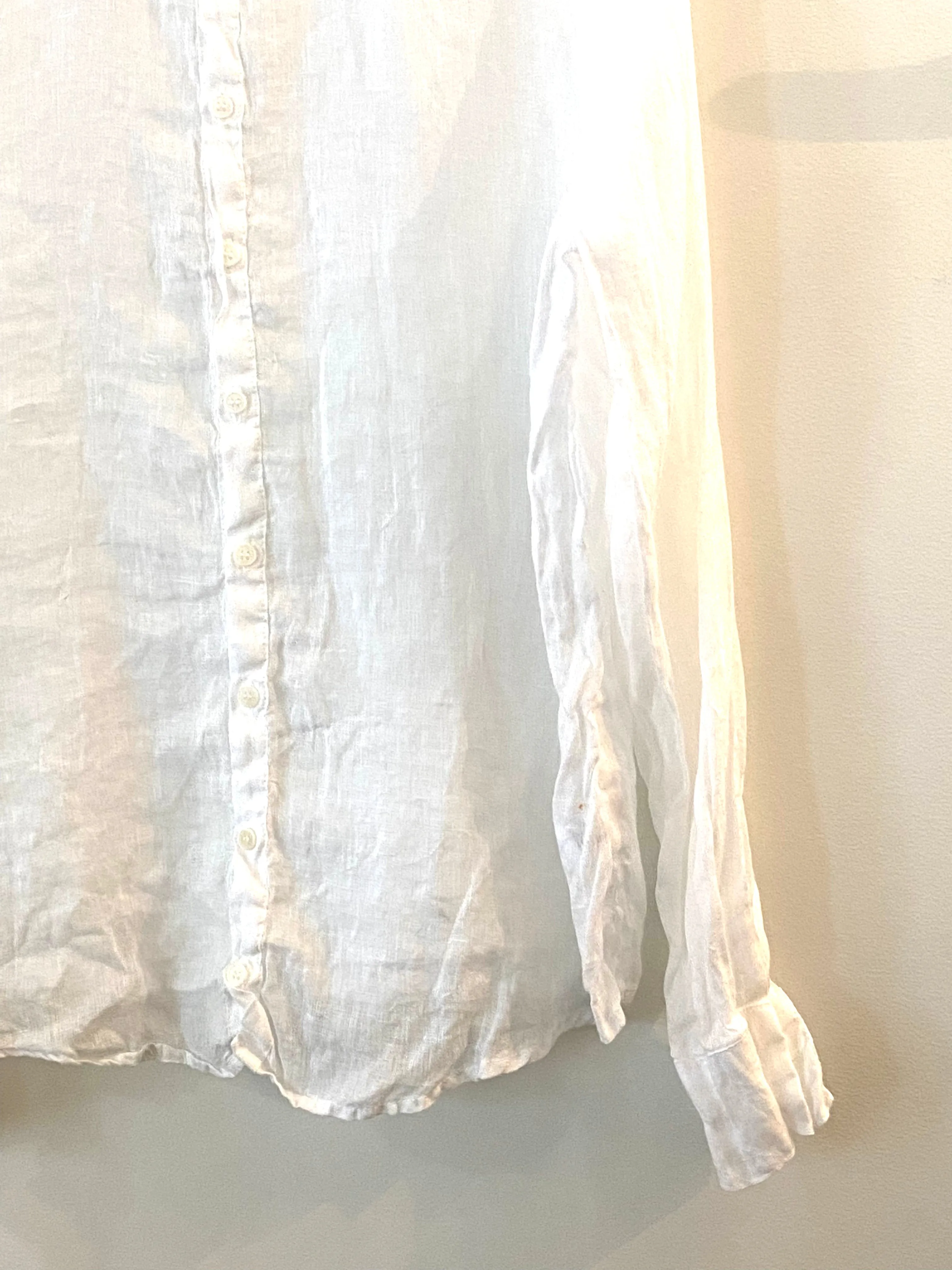 CP Shades Jack Linen Shirt White