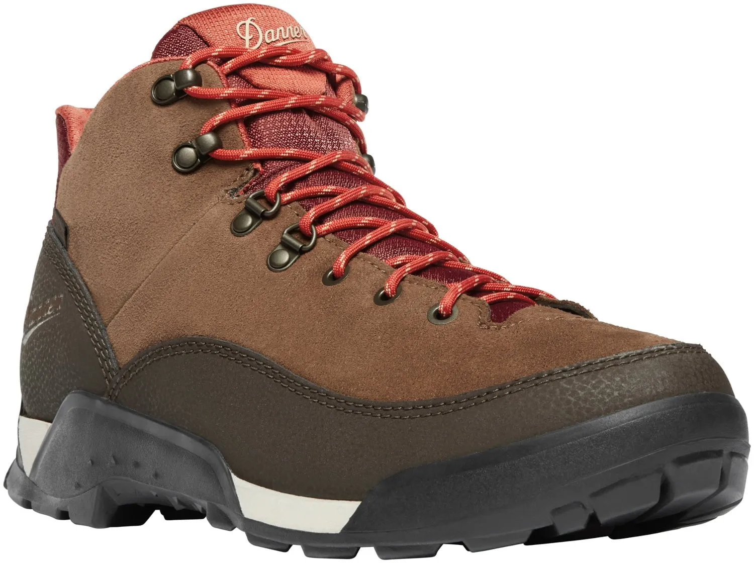 Danner Mens Panorama Mid Pinecone Brown/Bossa Nova Suede Hiking Boots
