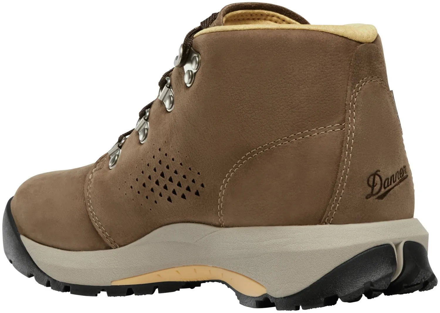 Danner Womens Inquire Chukka Kangaroo Brown/Coffee Bean Suede Hiking Boots