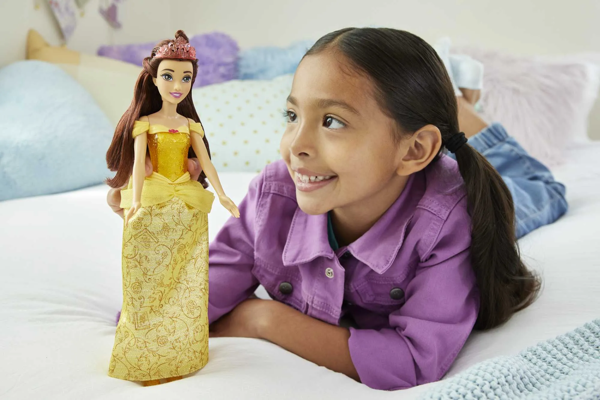 Disney Princess Belle Fashion Doll And Accessory, Toy Inspired By The Movie Beauty And The Beast