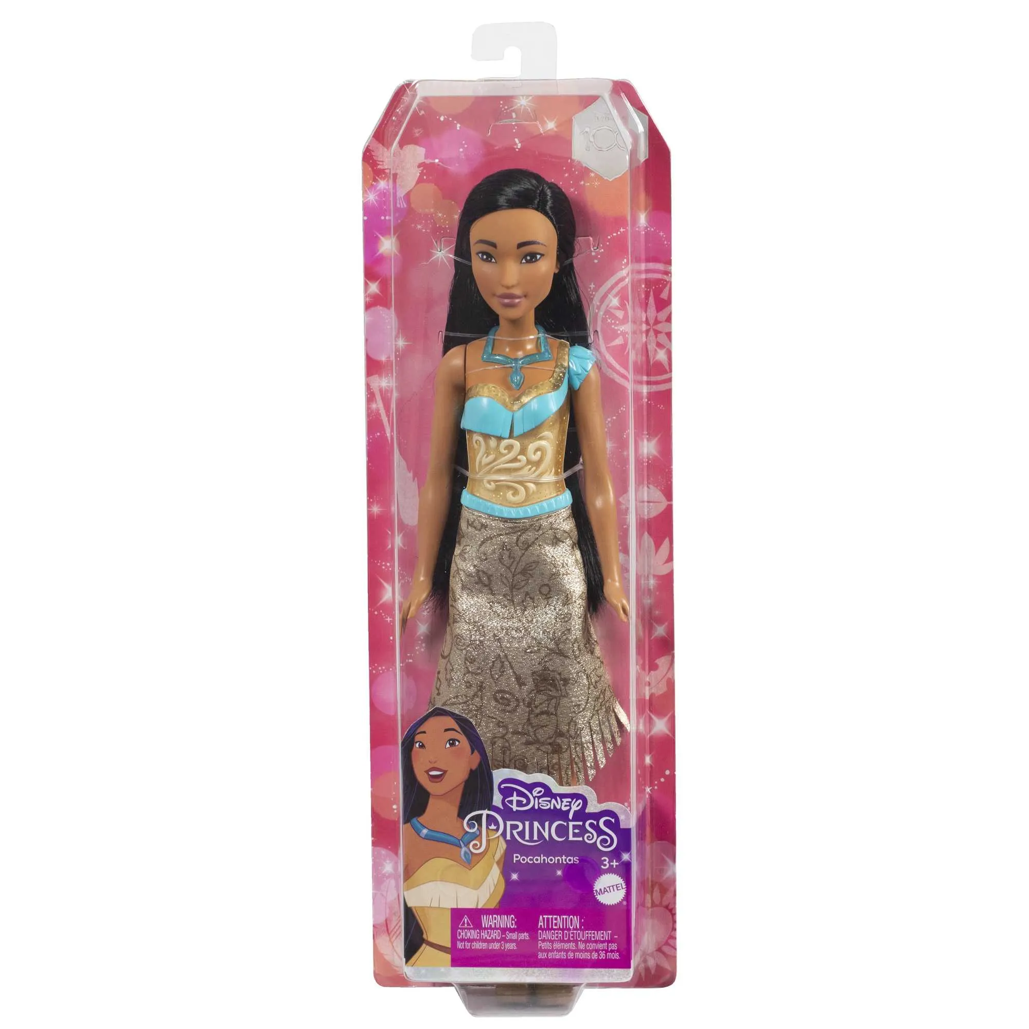 Disney Princess Pocahontas Fashion Doll And Accessory, Toy Inspired By The Movie Pocahontas