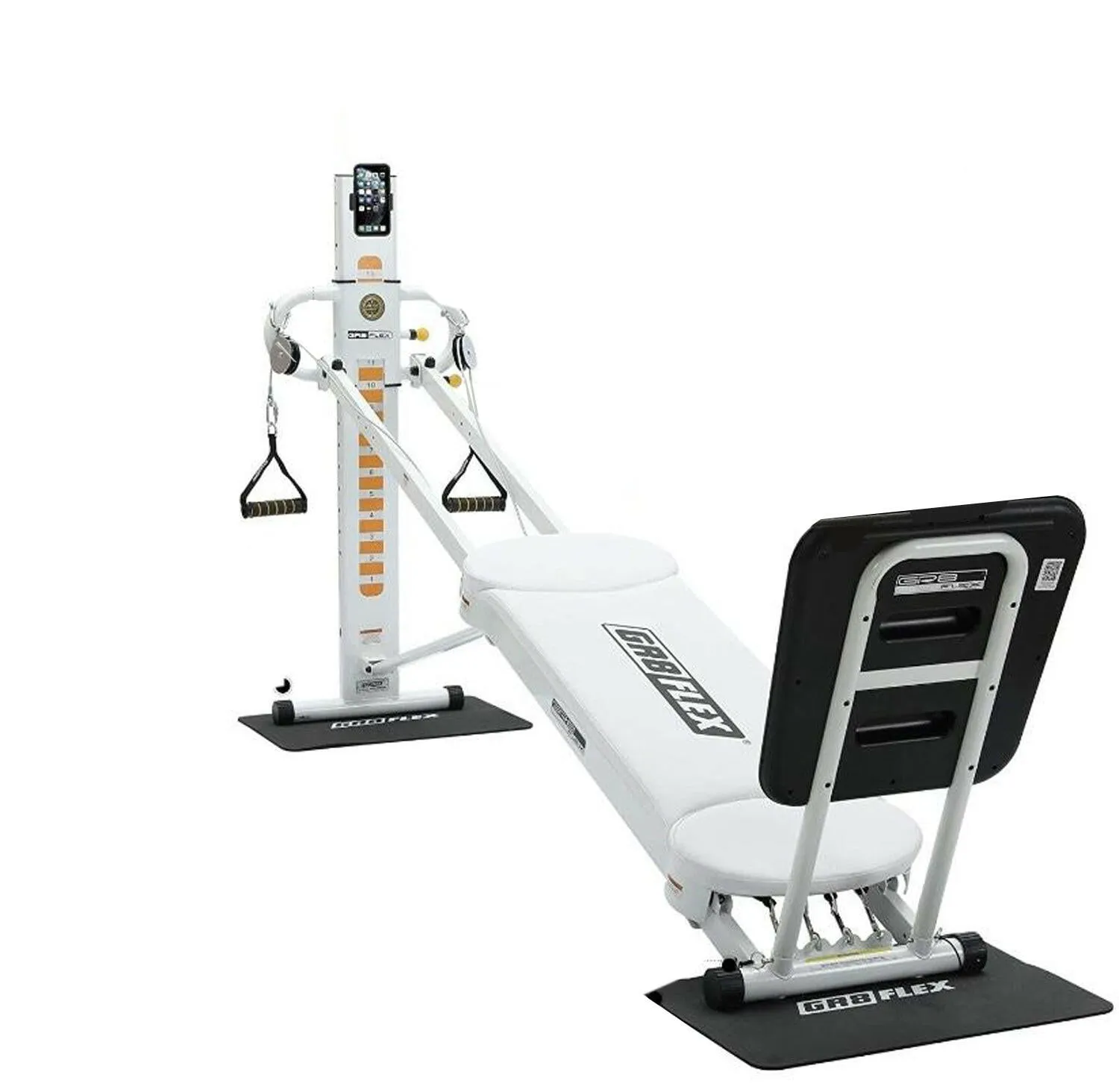 GR8FLEX Total Performance Gym - Pearl White