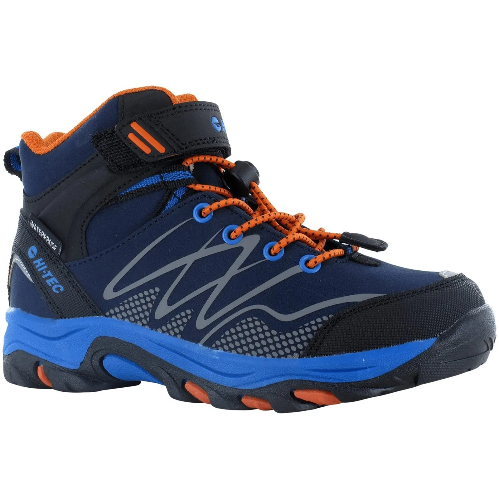 Hi-Tec Kids Blackout Hiking Mid Boots - Navy