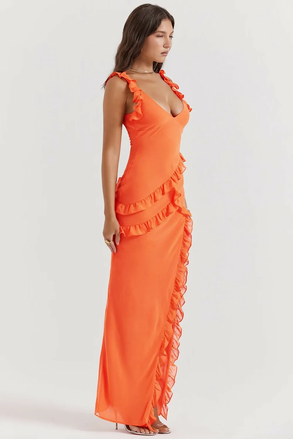 House of CB Pixie in Flame Orange