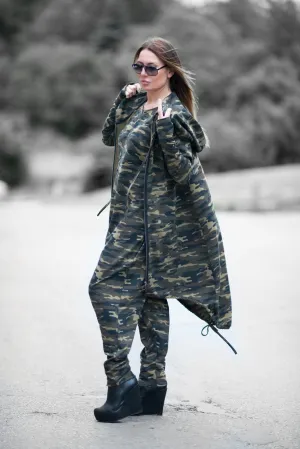 KAMILA Urban Style Hooded Outfit