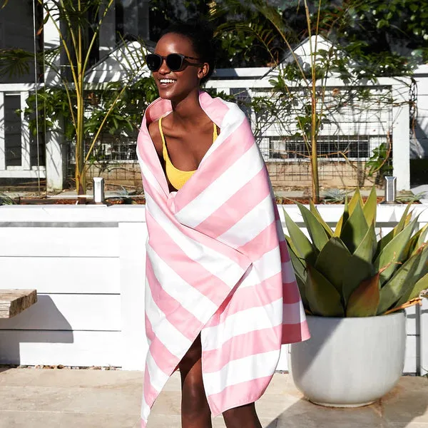 Large Quick Dry Towel - Malibu Pink