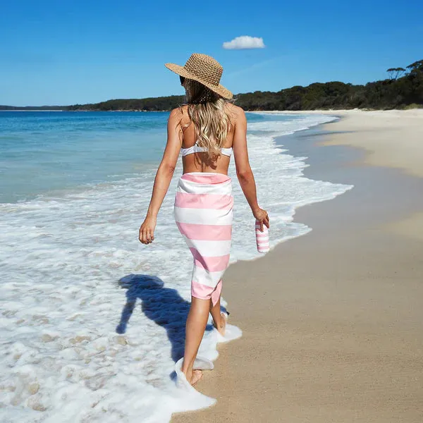 Large Quick Dry Towel - Malibu Pink