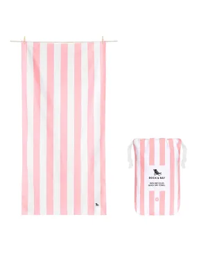 Large Quick Dry Towel - Malibu Pink