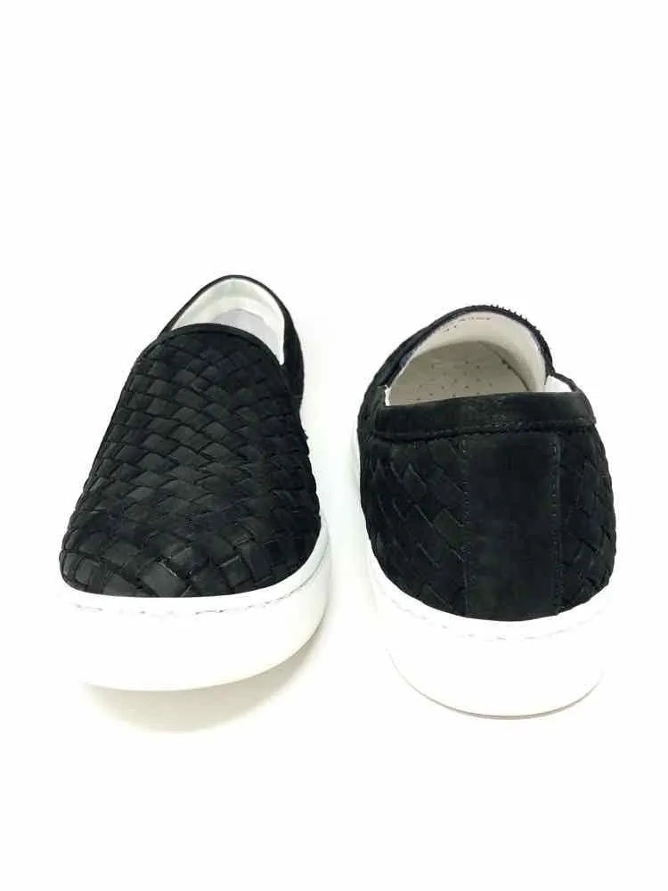 M. Gemi Black Slip-On woven Size 41/11 Sneakers