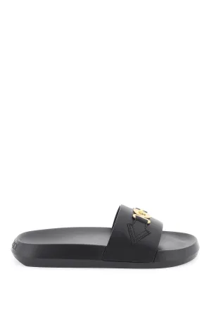 Men's Medusa Biggie Slides in Nero | Size 40 | 1010628DV46G