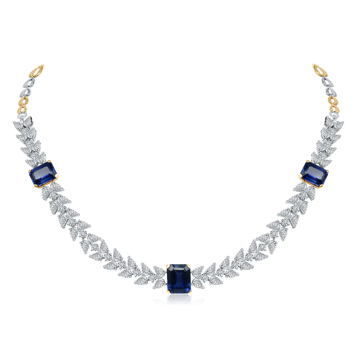 Necklace cum Bracelet Diamond Set