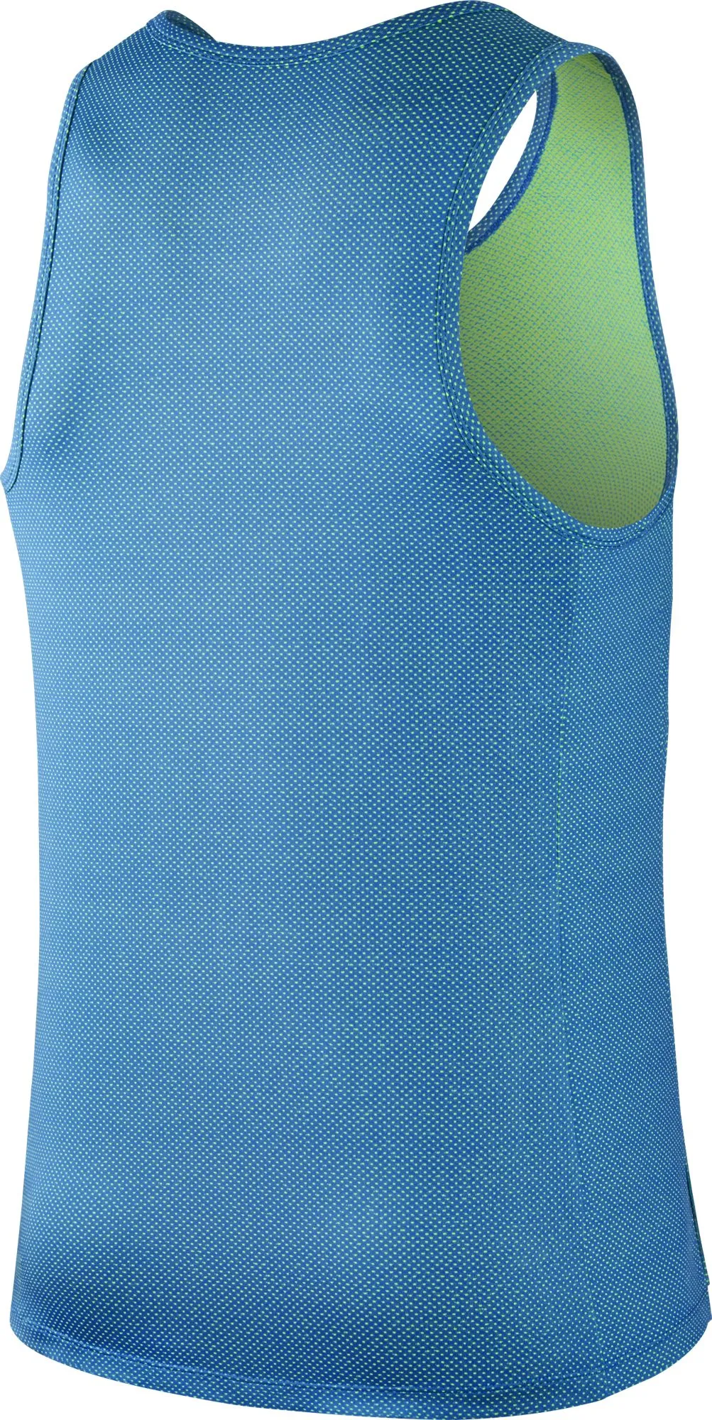 Nike Basketball Dry Hyper Elite Top - Light Photo Blue/Electric Green/Black/White