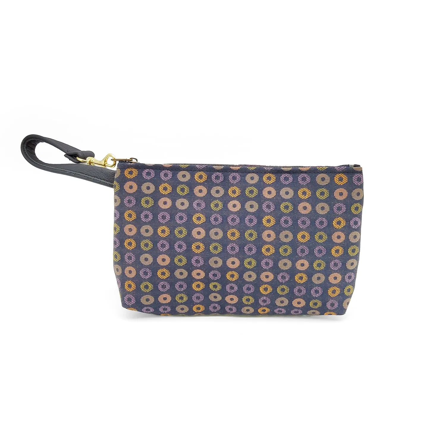 Purple Tapestry Wrist Bag