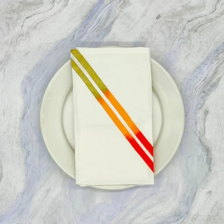 Racer Stripe Napkin (Set of 4)