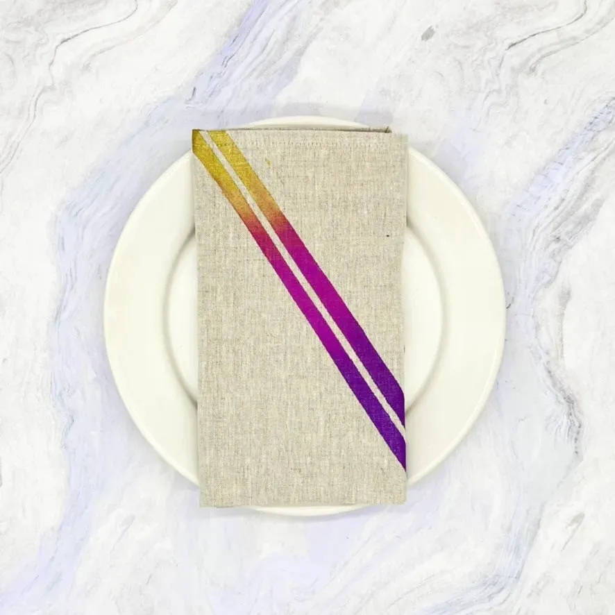 Racer Stripe Napkin (Set of 4)