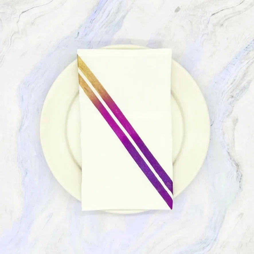 Racer Stripe Napkin (Set of 4)