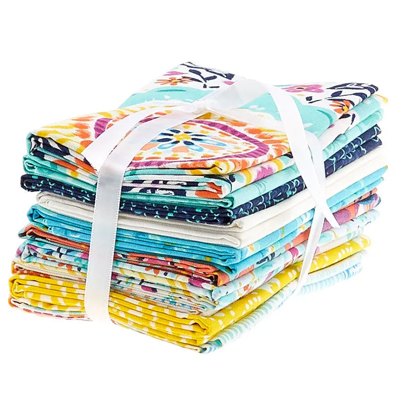 Summer Song Favorites 10 Piece Fat Quarter Bundle