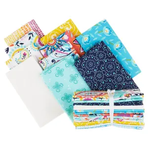 Summer Song Favorites 10 Piece Fat Quarter Bundle