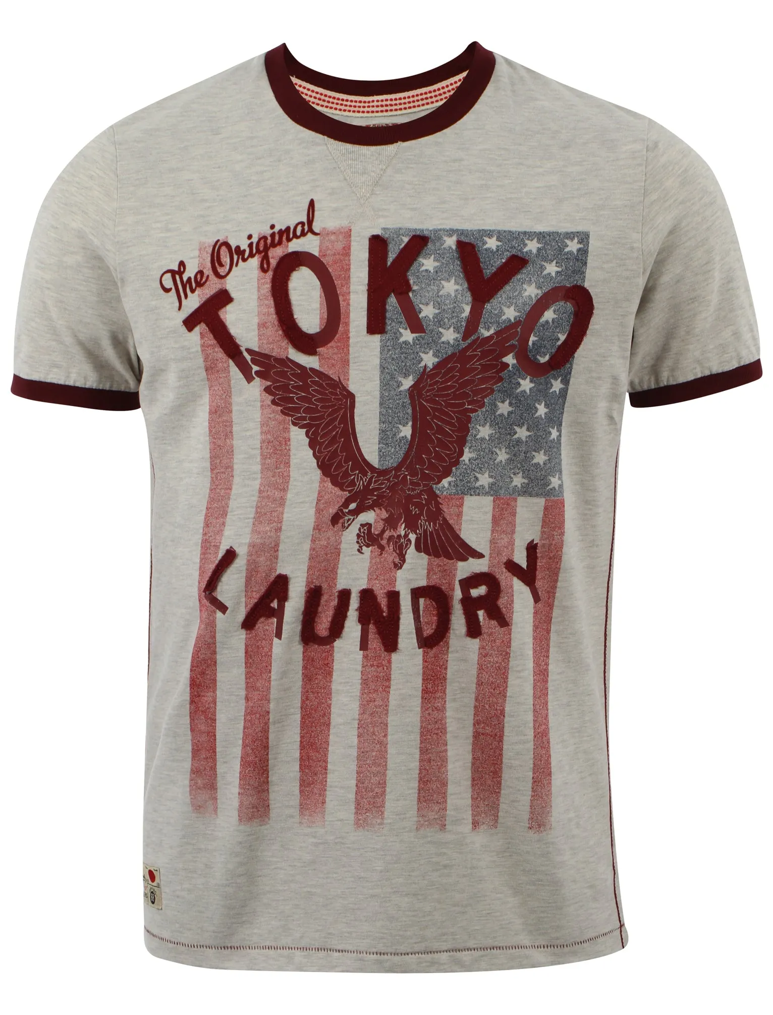 Tokyo Laundry Port Vincent oatgrey T-Shirt
