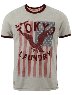 Tokyo Laundry Port Vincent oatgrey T-Shirt
