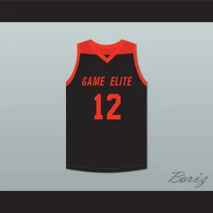 Zion Williamson 12 Game Elite Black Basketball Jersey 1
